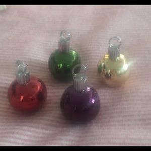 Pottery Barn ornament place card holders set of 4